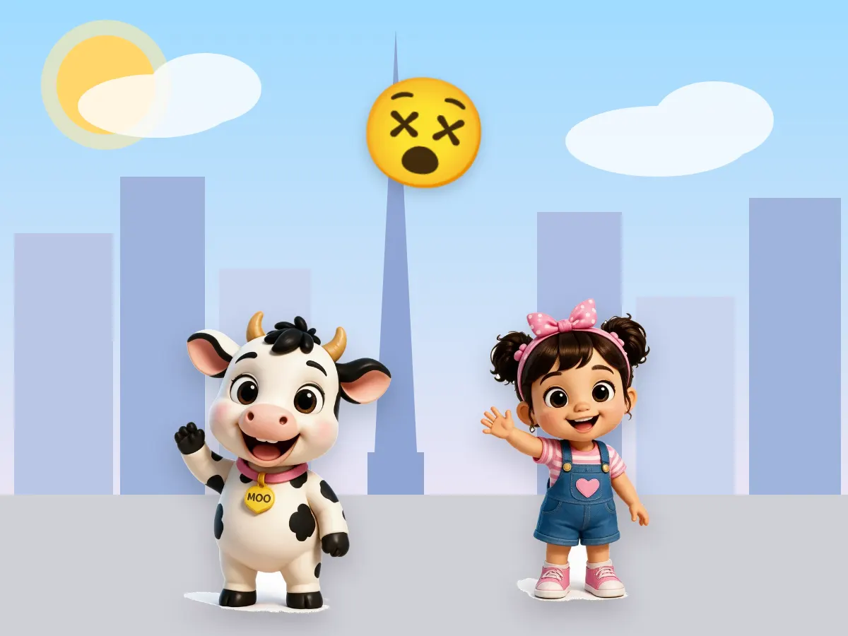 Moo in the Big City, page 3