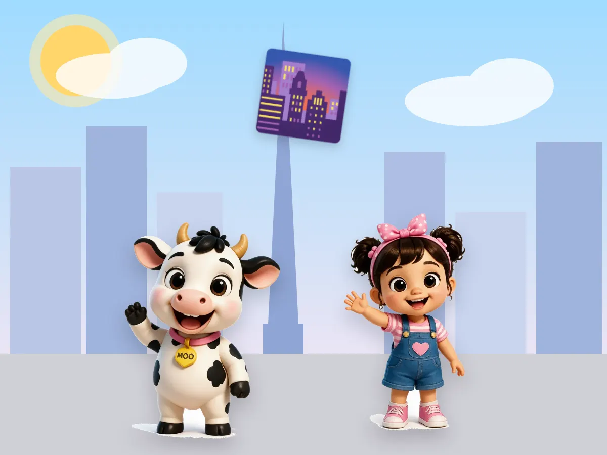 Moo in the Big City, page 4