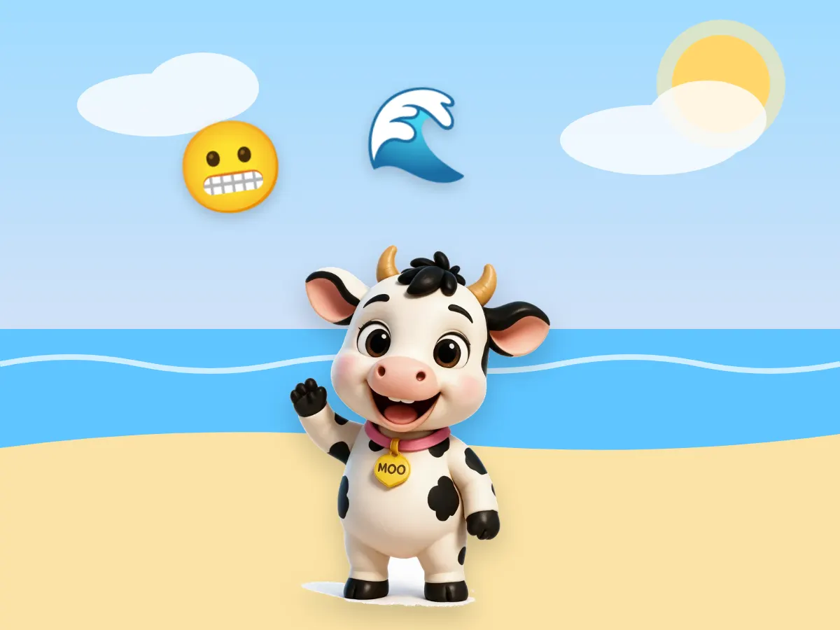 Moo Learns to Swim