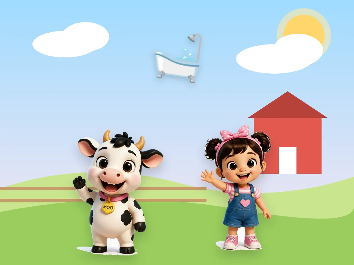 Moo the Farmer, page 6